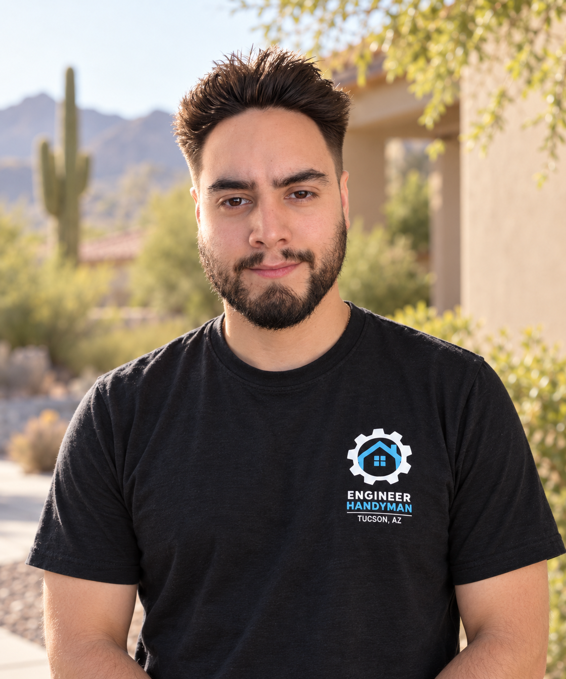Luis Rivera, owner of Engineer Handyman, in Tucson