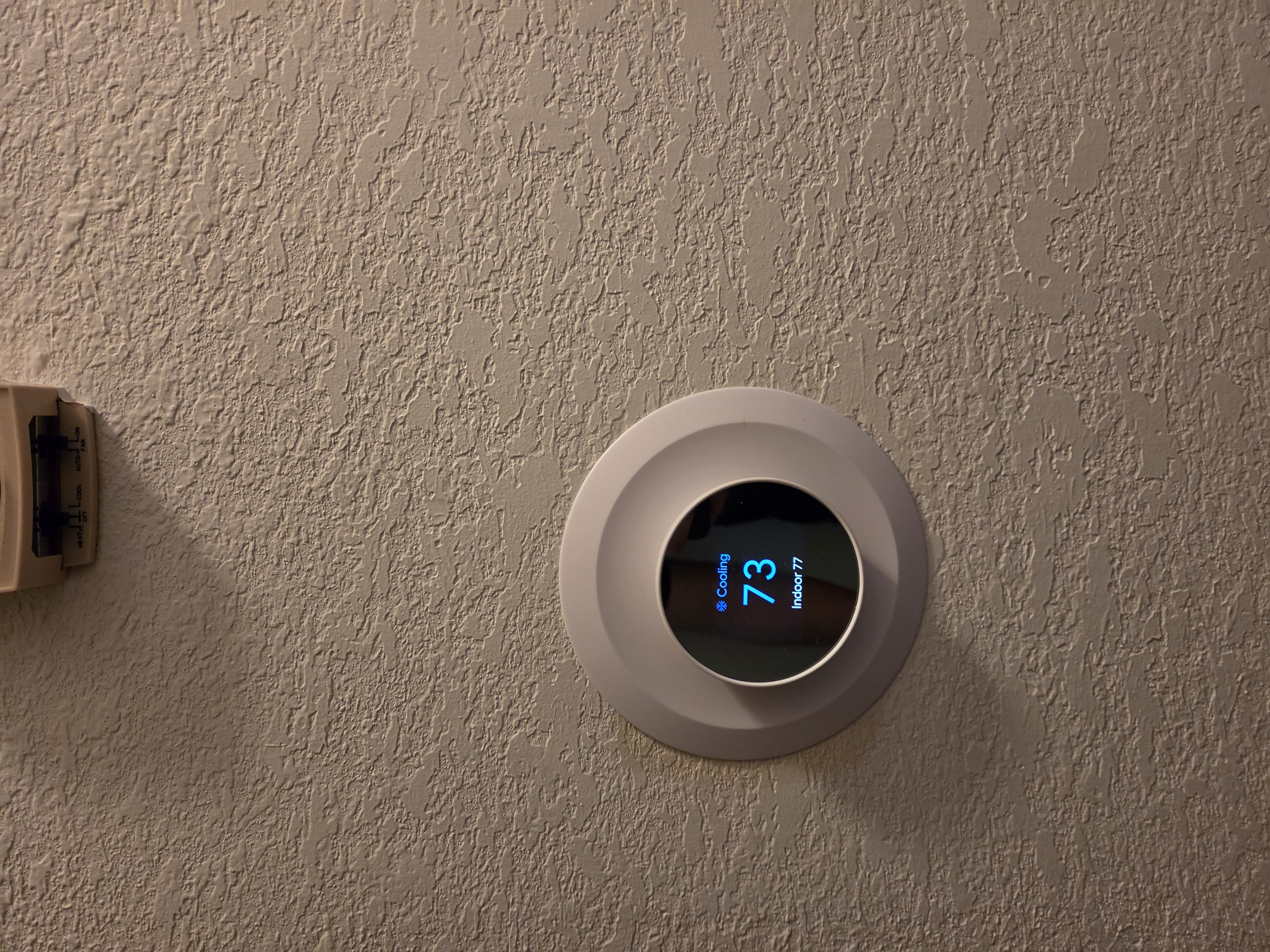 Second smart thermostat upgrade completed